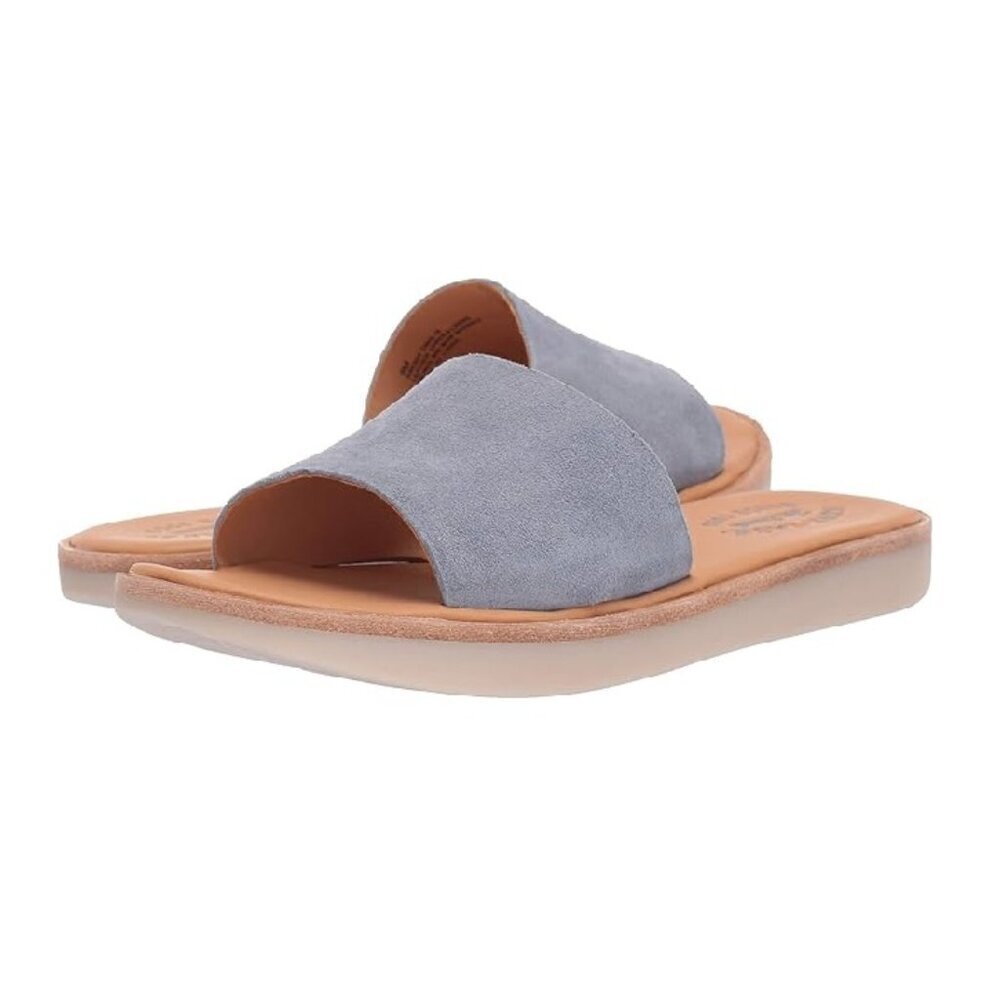 Kork-Ease Women's Suede Slip On Sandals Open Toe‎ Size 8M